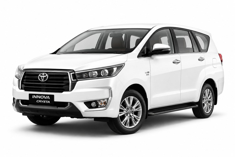 Toyota Innova Crysta — representative vehicle image